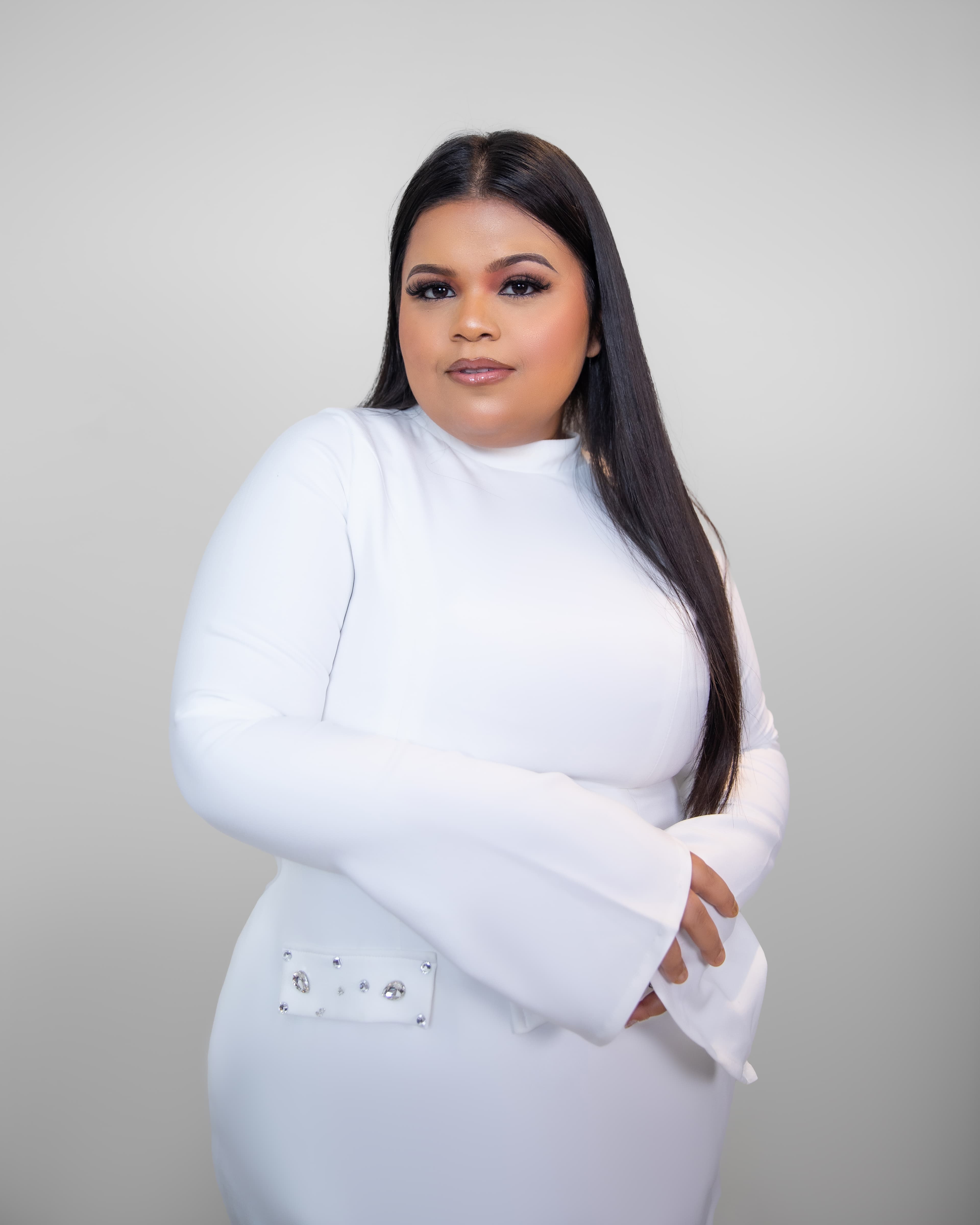 Chic Crepe Dress — 13